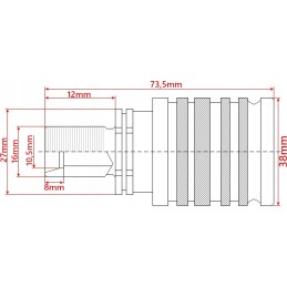 Hidraulinė greitoji jungtis, Euro jungtis, M16 lizdas