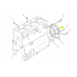 Cva alkūninio veleno sandariklis ekskavatoriniam krautuvui