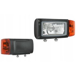 Deutsch DT Wesem priekinis žibintas su indikatoriumi, kairysis