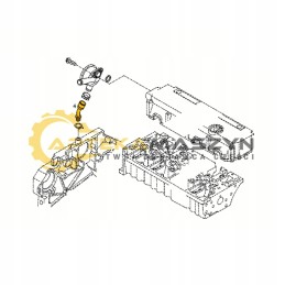 Deutz pneumotorakso jungtis bf4m1012 bf4m1012c bf4m1012e