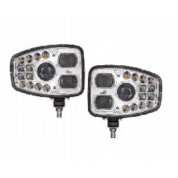 LED kelio žibintas, DRL priekinis žibintas, kompl