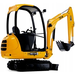 JCB 8014 mini ekskavatoriaus laminuoti lipdukai