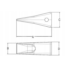 Zab Cat ekskavatorius krautuvas J550 CVA 29kg