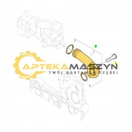 Perkins vandens siurblio jungtis 1104a 44 1104a 44t