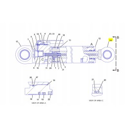 Rankovė Cat Kop lad 9R2700 CVA cilindro galvoje