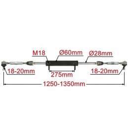 Vairo stiprintuvo pavaros komplektas ursus c 385 902 912