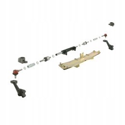 Atraminis cilindras c 360 2x80 hydrolider os apvalus