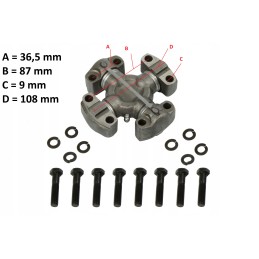 Varančiojo veleno kryžminė galvutė cat 910 931b d3 d4d 5k5012
