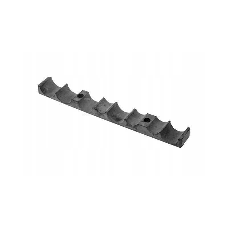 Guminis laikiklio tvirtinimas prie katės