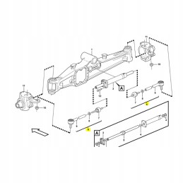 Drazek komplektas volvo bl71 bl70 11988150 15189132 145481 227420 133743621