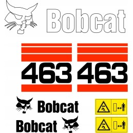 Bobcat 463 mini krautuvo aptarnavimo lipdukai