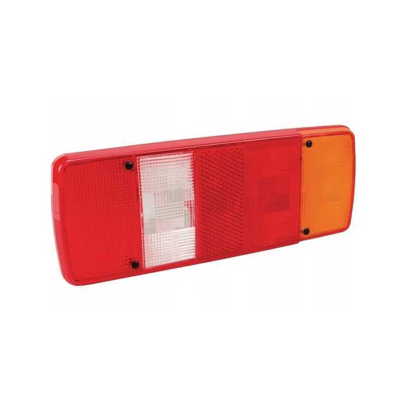 Stačiakampis lempos gaubtas, galinė kairė ir dešinė