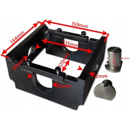 Tvirtas St 3 700 fi 40 pavaros laikiklio tvirtinimas