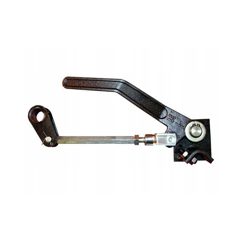 Apatinės pusės atidarymo svirtis pl