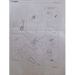 Serviso paketas bomag bpr 25 40d 25 50d originalus