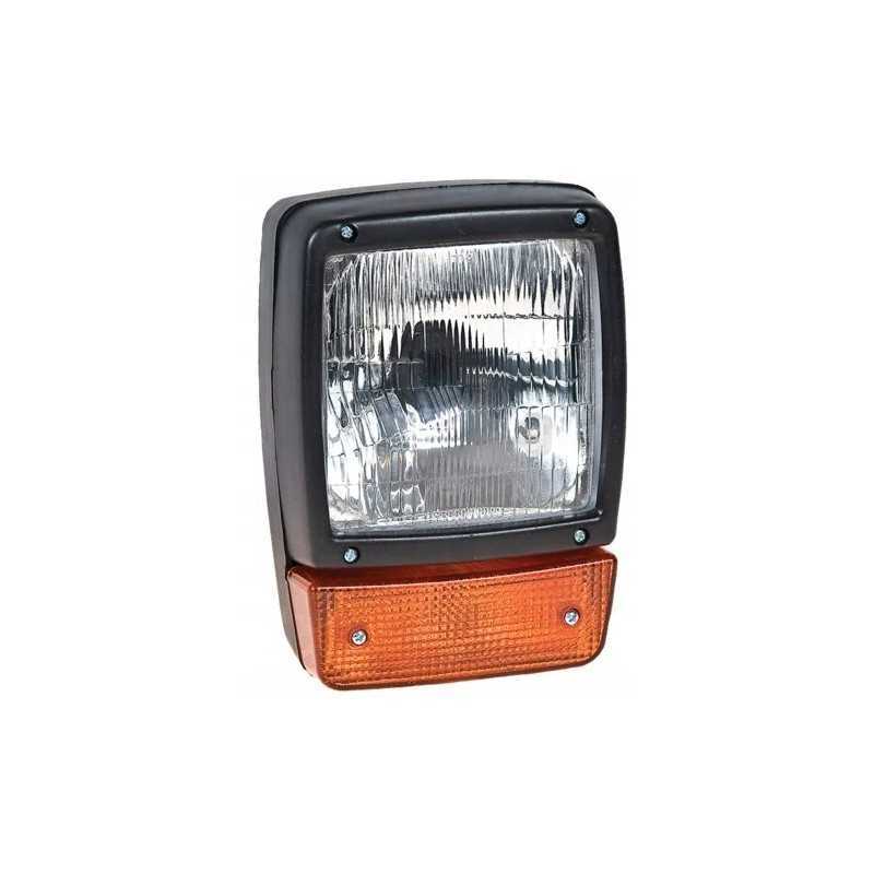 Priekinis žibintas su posūkio žibintu john deere case jcb žemės ūkio traktoriai