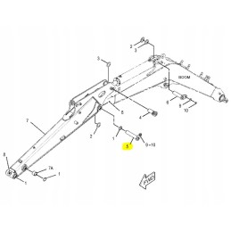 CVA svirties strėlės strėlės katės mini ekskavatorius
