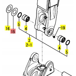 Yanmar tarpiklis 80x155x0 5