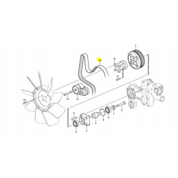 V formos diržinis volvo ekskavatorius cva