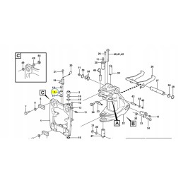 Volvo ekskavatorinio krautuvo sani 11883756 įvorė