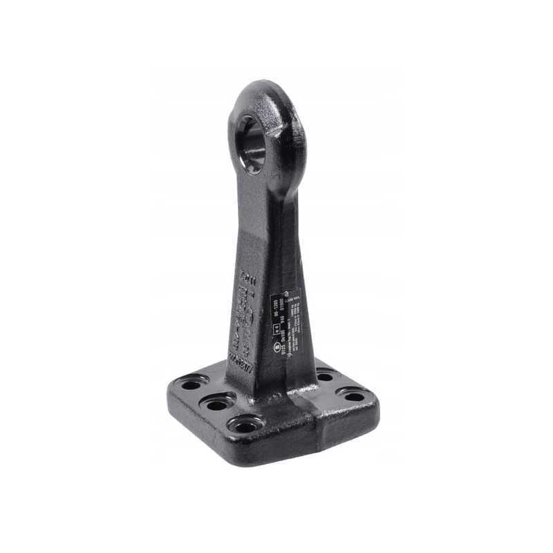 Prikabinimo kilpa su apykakle, prisukama, 110x100mm