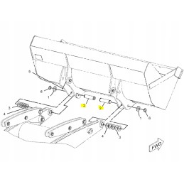 Krautuvo kaištis katė 2168496 cva