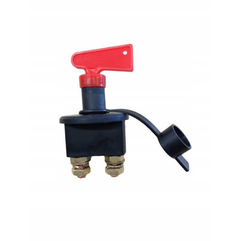 Akumuliatoriaus atjungiklio maitinimo jungiklis 12 24v m10