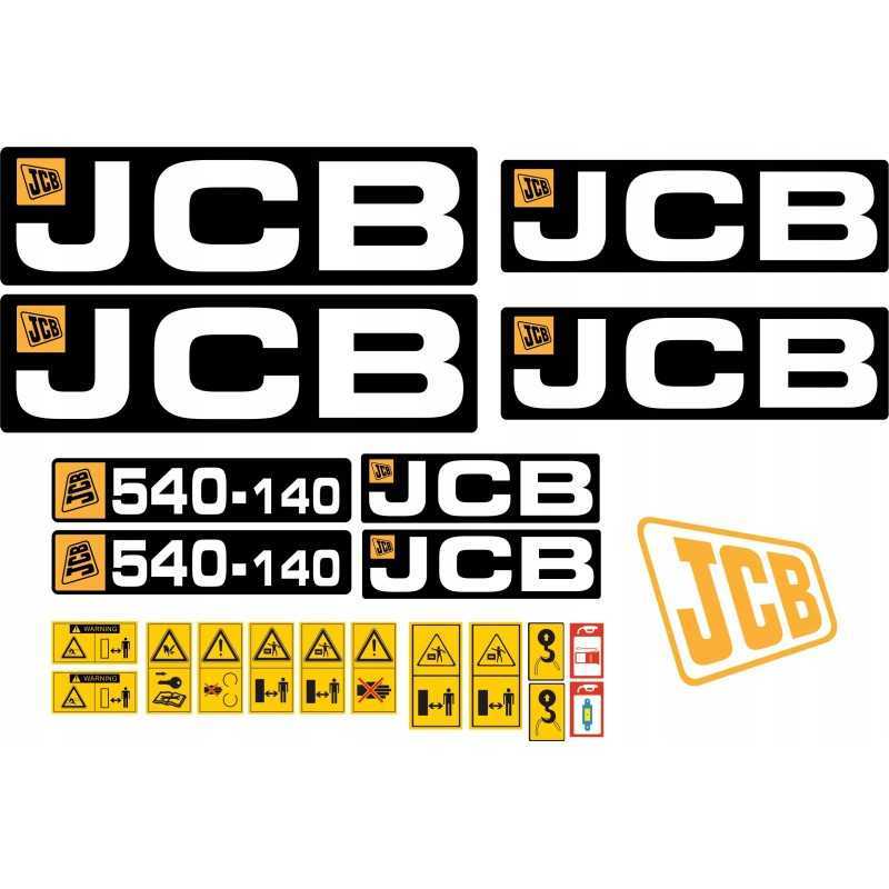 Lipdukai jcb 540 140 teleskopinio krautuvo folija