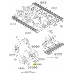 Kaištis 100x249 kat.ekskavatoriaus cilindro tvirtinimui