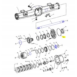 CVA sandariklis katės galinėje ašyje
