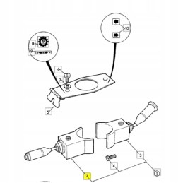 Pavaros jungiklis JCB ekskavatoriaus krautuvas