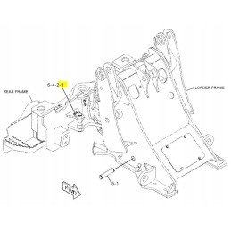 Vairo cilindro tvirtinimas CVA kaiščiu 906h kat