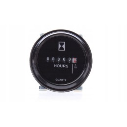 Variklio valandų skaitiklis, darbo valandos 12v 24v 52mm