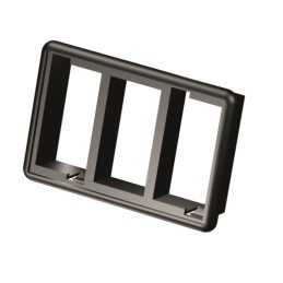 Skydelio laikiklio rėmas 3 mygtukams ir jungikliams