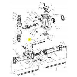 Vairo traukė rotoriniam ekskavatoriui Cat M315C M318