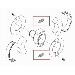 Wacker dpu sankabos spyruoklė 0045979