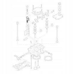 Hatz 01308301 alyvos dozatoriaus dangtelis 1d41 1d81