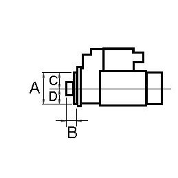 Hatz 1d41 1d42 1d50 starteris 12v 01721000