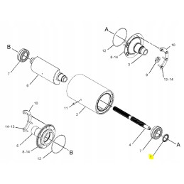 Cat ekskavatoriaus siurblio sandariklis 2088240 oem
