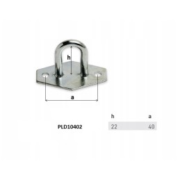 Kablys, rankena, kreiptuvas, rankena, h 22, 10 vnt