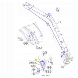 Banana Cat mini ekskavatoriaus svirties kaištis