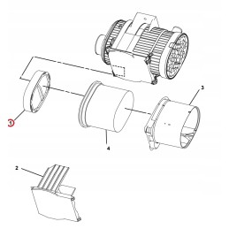 Oro filtras cat 420e 422e 424d 428d 2277449