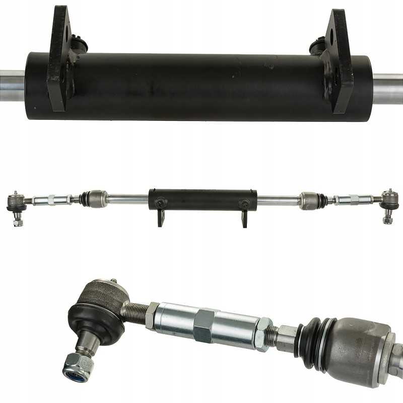 Hidraulinis vairo stiprintuvo cilindras crr 2x100 komplektas