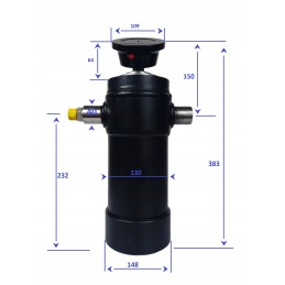 Priekabos cilindras, 105 cm prailginimas