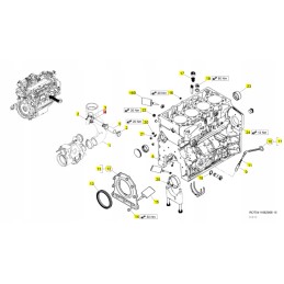 Yanmar metalinė ir guminė rankena hidraulinei žarnai