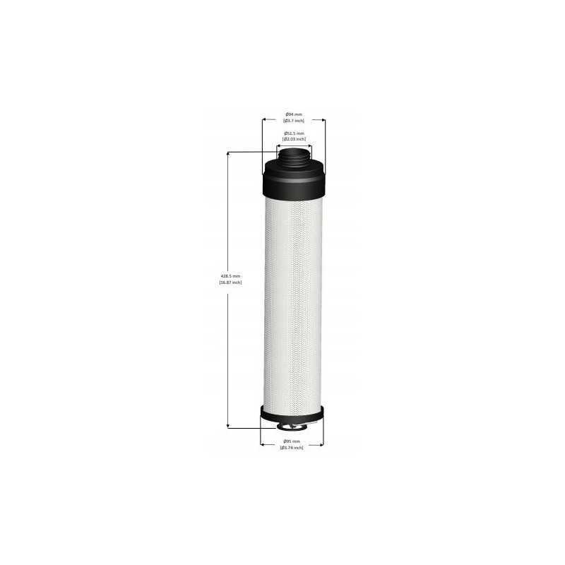 Liebherr hidraulinio filtro 11068050 keitimas