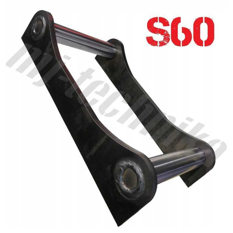 S60 jungtis, rėmas suvirinimui, adapterio plokštė