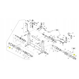 Volvo mini krautuvo greito sukabinimo įvorė