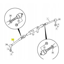 Pilnas vairo stovas skirtas jcb 3cx 4cx