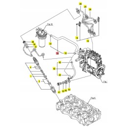 „Yanmar“ pilnas „vio20 vio27“ bandymo kabelis